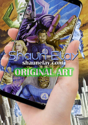 4F 100x70 ORIGINAL PAINTING [IN NEGATIVE]